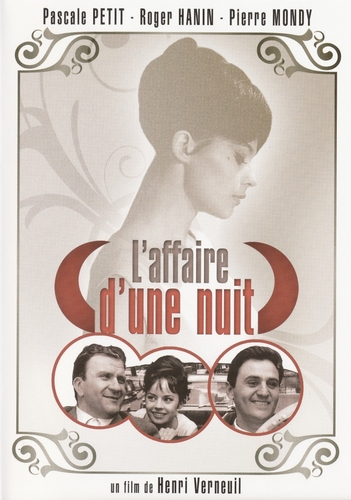 Couverture L'AFFAIRE D'UNE NUIT de Henri VERNEUIL