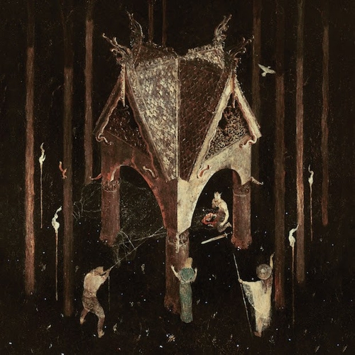 Couverture THRICE WOVEN de WOLVES IN THE THRONE ROOM