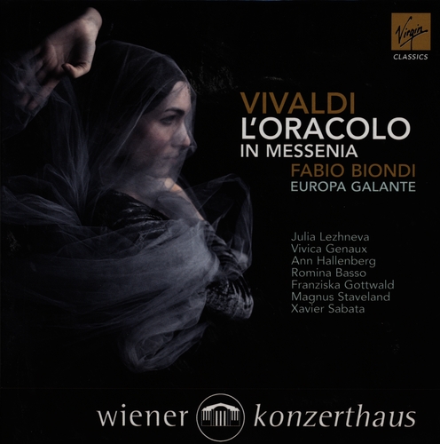 Couverture L'ORACOLO IN MESSENIA de Antonio VIVALDI