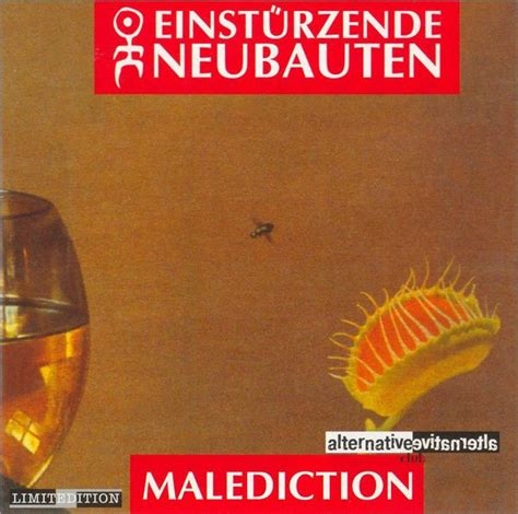 Couverture MALEDICTION de EINSTÜRZENDE NEUBAUTEN