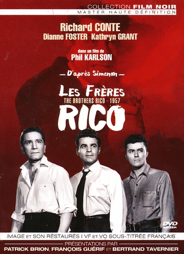 Couverture LES FRÈRES RICO de Phil KARLSON