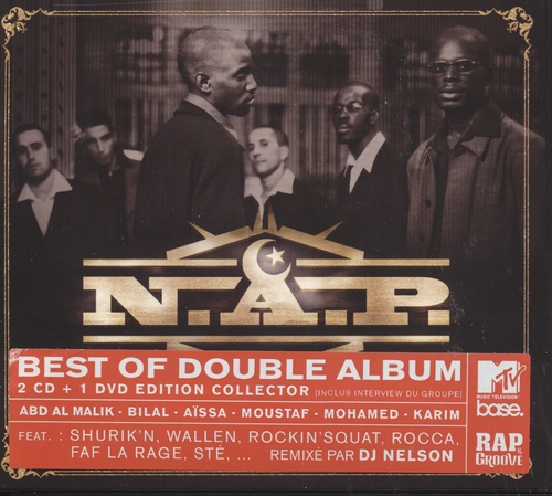 Couverture UN MONDE PERDU (BEST OF 2CD/1DVD) de N.A.P.