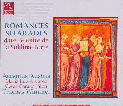 Couverture ROMANCES SÉFARADES DANS L'EMPIRE DE LA SUBLIME PORTE