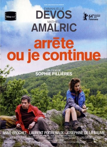 Couverture ARRÊTE OU JE CONTINUE de Sophie FILLIÈRES