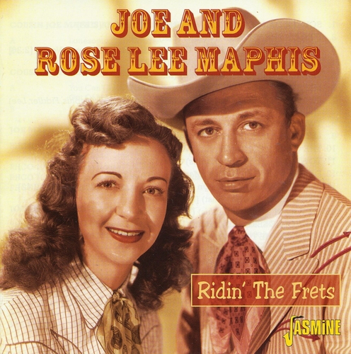 Couverture RIDIN' THE FRETS de Joe and Rose Lee MAPHIS