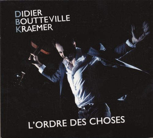 Couverture L'ORDRE DES CHOSES de Didier BOUTTEVILLE KRAEMER