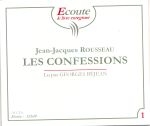 Couverture LES CONFESSIONS 1 de Jean-Jacques ROUSSEAU