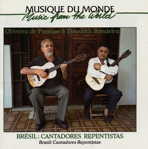 Couverture CANTADORES REPENTISTAS de OLIVEIRA DE PANELAS - DAUDETH BANDEIRA