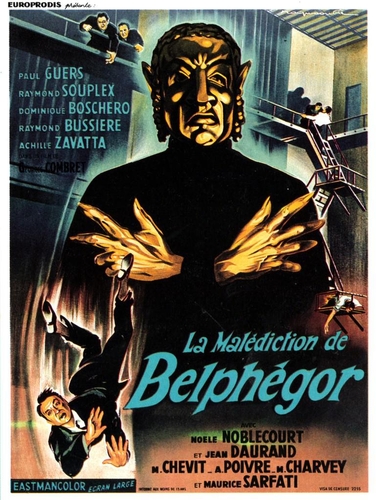 Couverture LA MALÉDICTION DE BELPHÉGOR de Georges COMBRET