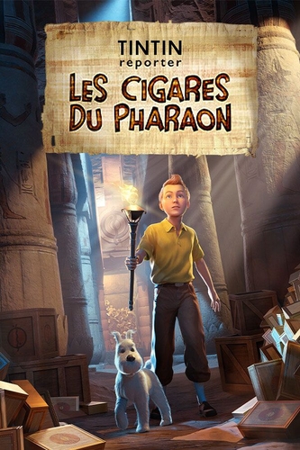 Couverture TINTIN REPORTER : LES CIGARES DU PHARAON