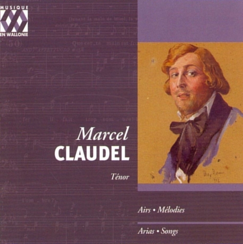 Couverture MARCEL CLAUDEL - AIRS, MÉLODIES
