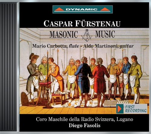 Couverture MUSIQUE MAÇONNIQUE de Caspar FÜRSTENAU