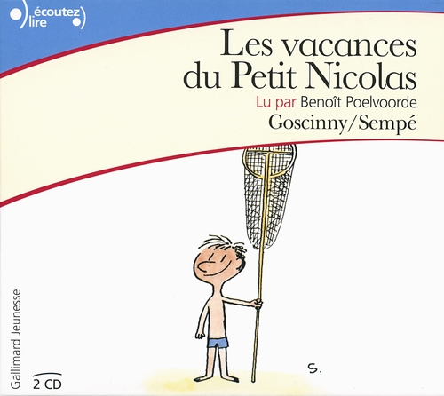 Couverture LES VACANCES DU PETIT NICOLAS de René GOSCINNY & JEAN-JACQUES SEMPÉ