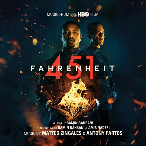 Couverture FAHRENHEIT 451 de Matteo ZINGALES & ANTONY PARTOS