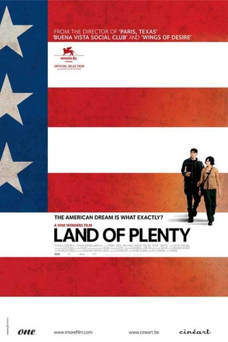 Couverture LAND OF PLENTY de Wim WENDERS