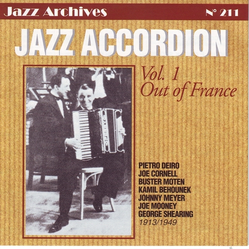 Couverture JAZZ ACCORDION, VOL.1 - OUT OF FRANCE