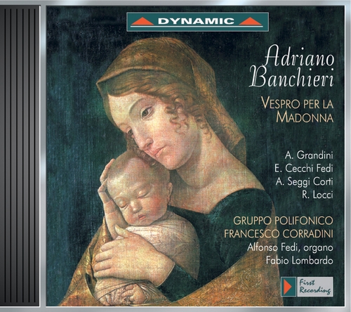 Couverture VESPRO PER LA MADONNA de Adriano BANCHIERI