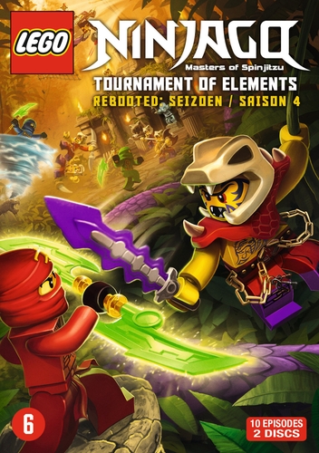Couverture NINJAGO: MASTERS OF SPINJITZU - 4 de Michael HEGNER