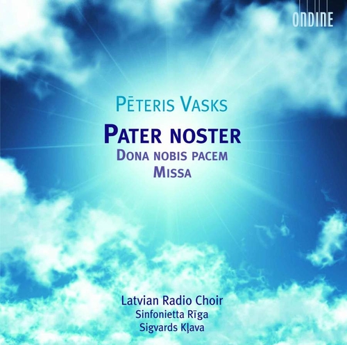 Couverture PATER NOSTER / DONA NOBIS PACEM / MISSA de Peteris VASKS