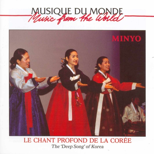 Couverture MINYO: LE CHANT PROFOND DE LA CORÉE