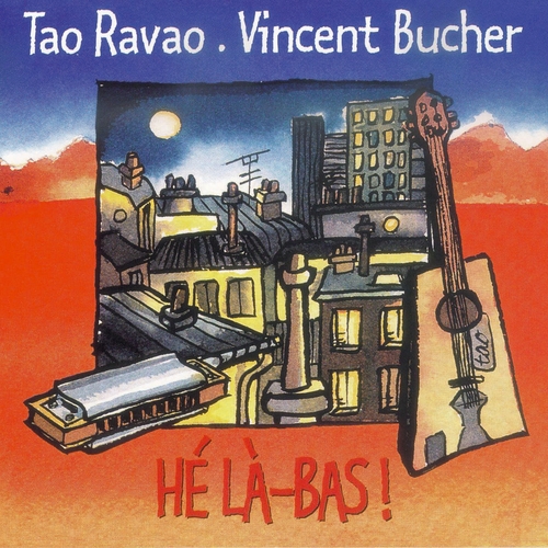 Couverture HÉ LÀ-BAS! de Tao RAVAO & VINCENT BUCHER