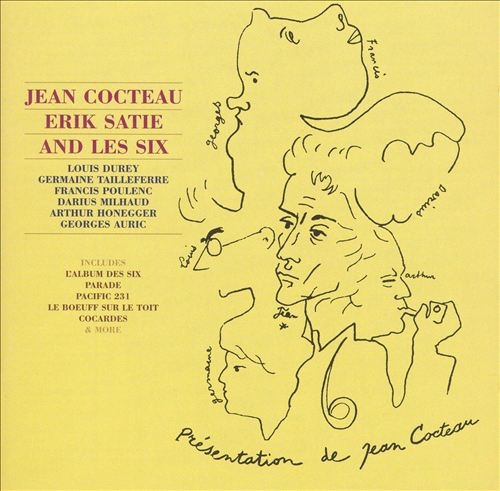 Couverture JEAN COCTEAU, ERIK SATIE AND LES SIX
