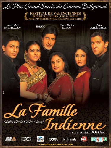 Couverture LA FAMILLE INDIENNE de Karan JOHAR