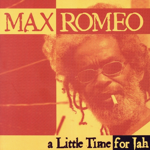 Couverture A LITTLE TIME FOR JAH de Max ROMEO