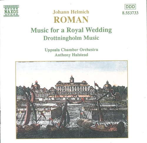 Couverture MUSIC FOR A ROYAL WEDDING de Johan Helmich ROMAN