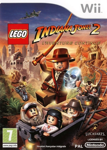 Couverture LEGO INDIANA JONES 2 - Wii