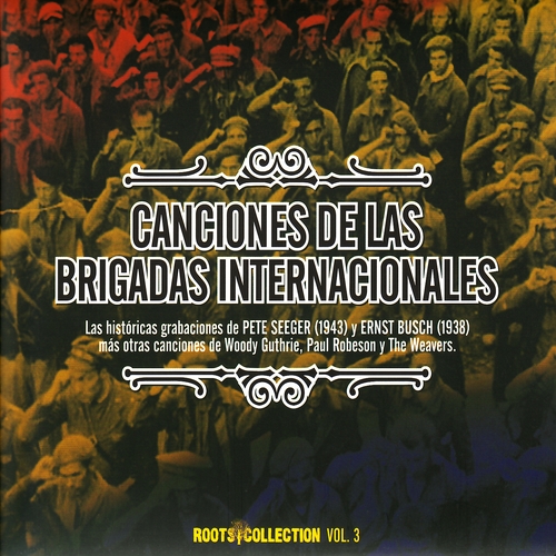 Couverture CANCIONES DE LAS BRIGADAS INTERNACIONALES