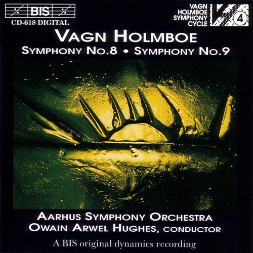 Couverture SYMPHONIE 8,9 de Vagn HOLMBOE