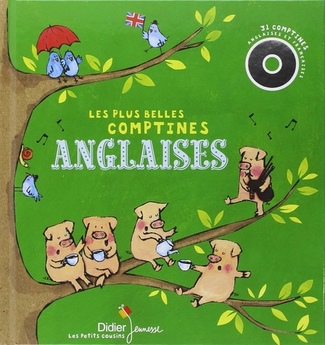 Couverture LES PLUS BELLES COMPTINES ANGLAISES de LES PETITS COUSINS