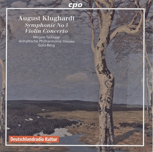 Couverture SYMPHONIE 3 / CONCERTO VIOLON de August KLUGHARDT
