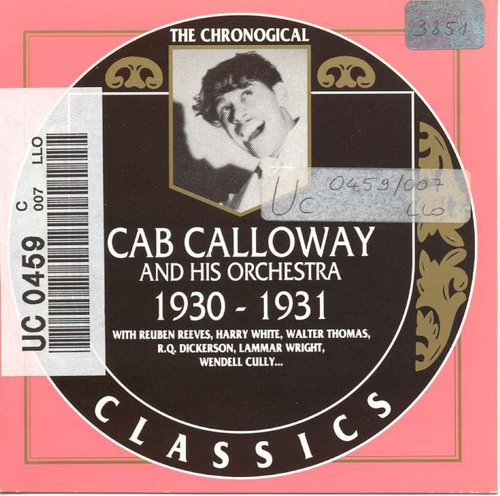 Couverture 1930-1931 de Cab CALLOWAY & HIS ORCHESTRA