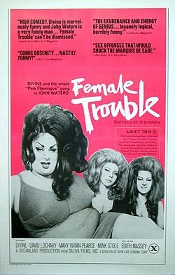 Couverture FEMALE TROUBLE de John WATERS