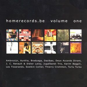 Couverture HOMERECORDS.BE VOLUME ONE