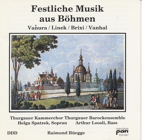 Couverture FESTLICHE MUSIK AUS BÖHMEN