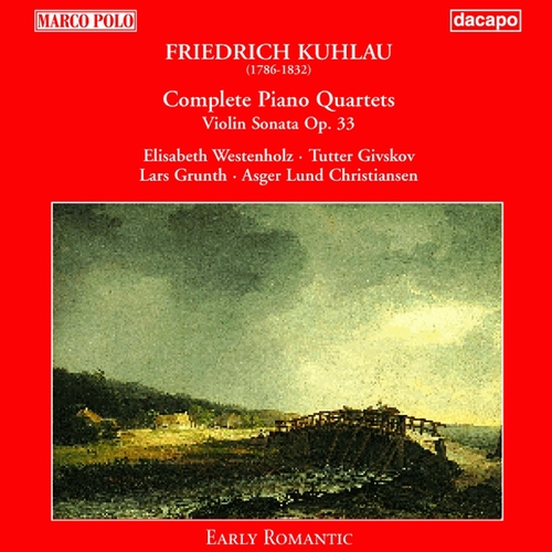 Couverture QUATUORS CLAVIER / SONATE VIOLON de Friedrich KUHLAU