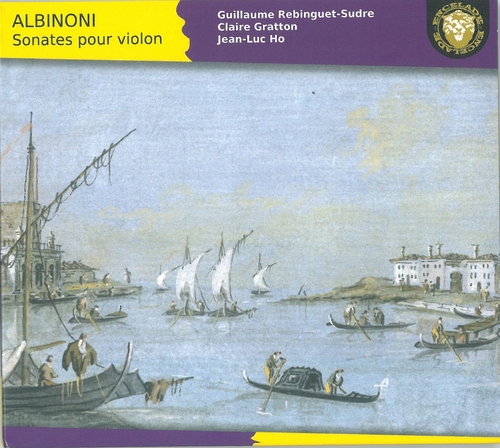 Couverture SONATES VIOLON ET B.C.OP.6 (1, 6, 10); SONATE IV (1717) de Tommaso ALBINONI