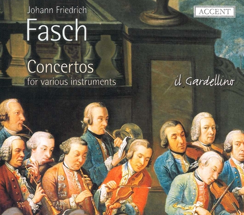 Couverture CONCERTOS FOR VARIOUS INSTRUMENTS de Johann Friedrich FASCH