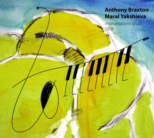 Couverture IMPROVISATIONS (DUO) 2008 de Anthony BRAXTON & MARAL YAKSHIEVA