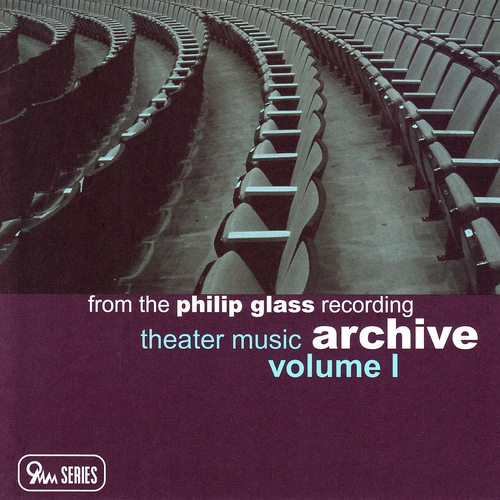 Couverture THEATER MUSIC: ARCHIV MUSIC VOL.1 de Philip GLASS