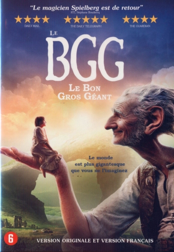Couverture LE BON GROS GÉANT de Steven SPIELBERG