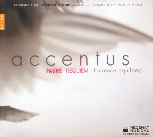 Couverture REQUIEM / CANTIQUE DE JEAN RACINE de Gabriel FAURE