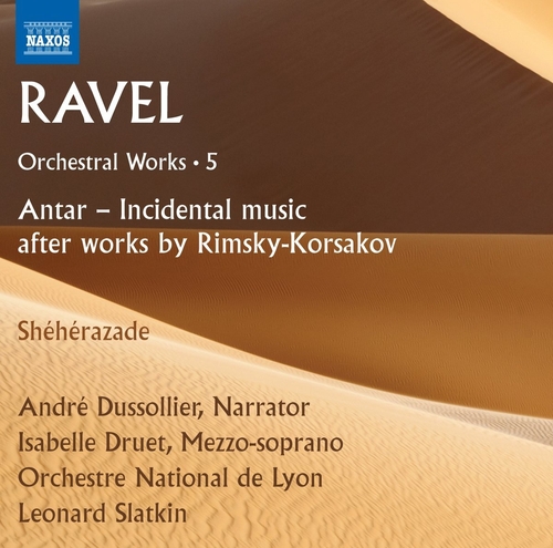 Couverture ANTAR / SHEHERAZADE de Maurice RAVEL