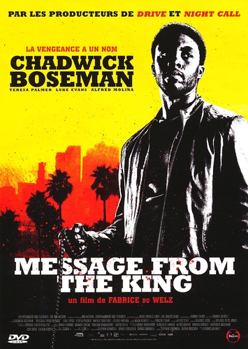 Couverture MESSAGE FROM THE KING de Fabrice DU WELZ