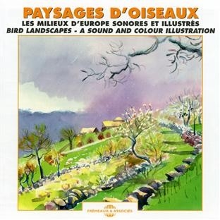 Couverture PAYSAGES D'OISEAUX de Jean-Claude ROCHÉ & ALEXIS NOUAILHAT