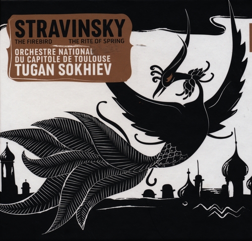 Couverture LE SACRE DU PRINTEMPS / L'OISEAU DE FEU  de Igor STRAVINSKY
