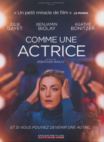 Couverture COMME UNE ACTRICE de Sébastien BAILLY